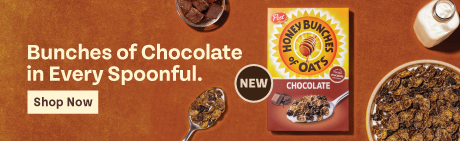 New Chocolate Honey Bunches of Oats - SHOP NOW!